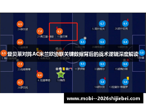 登贝莱对阵AC米兰欧协联关键数据背后的战术逻辑深度解读